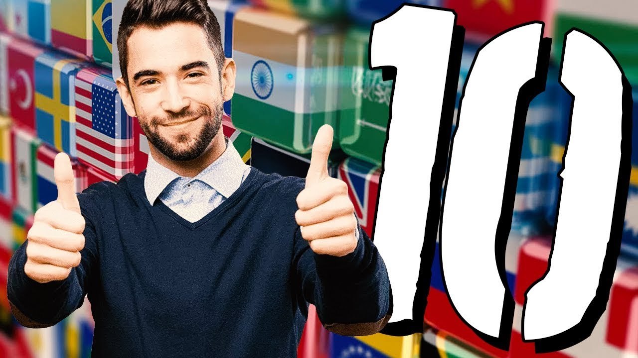 10 NAJPROSTSZYCH języków obcych [TOPOWA DYCHA]