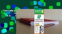 Complete acces  Barron's AP Microeconomics/Macroeconomics, by Frank Musgrave