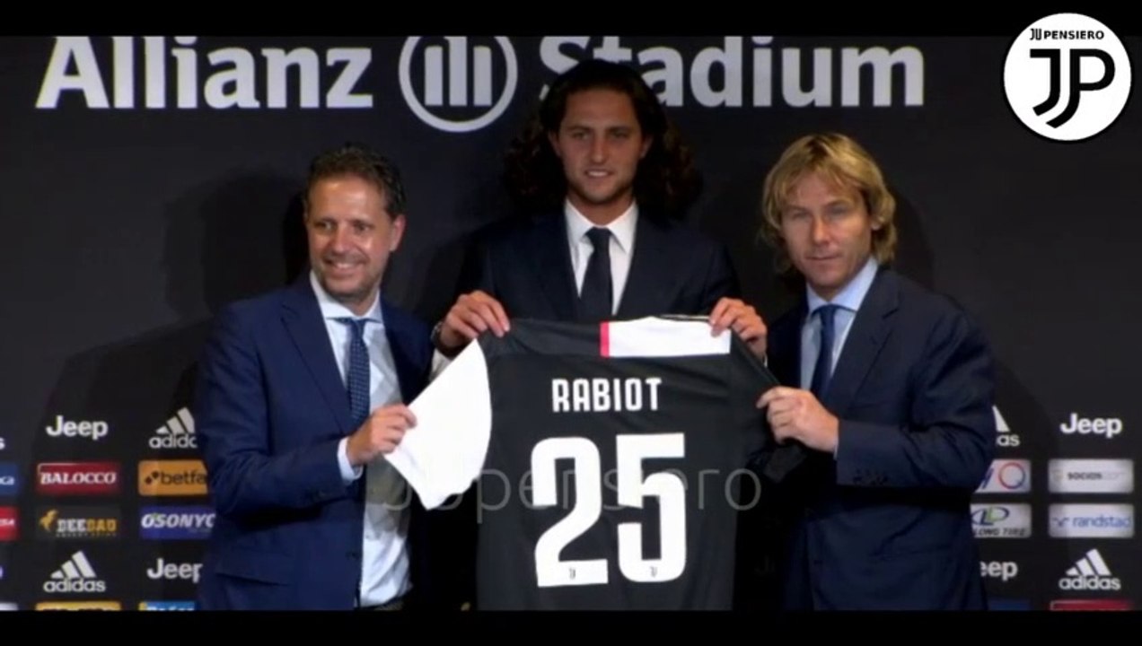 Conferenza Stampa RABIOT di Presentazione alla Juventus - 02.07.2019