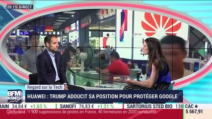 Le Regard sur la Tech: Huawei, Trump adoucit sa position pour protéger Google - 01/07