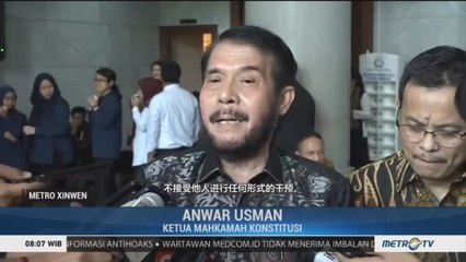 Ketua MK: Indepedensi MK adalah Hal yang Tak Bisa Ditawar