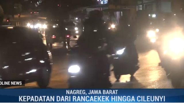 Arus Balik Lebaran, Pemudik Motor Padati Jalur Selatan Nagreg