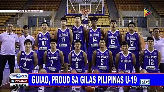 Guiao, proud sa Gilas Pilipinas U-19
