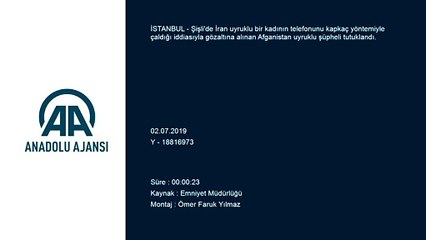 Kapkaç anları güvenlik kamerasınca görüntülendi - İSTANBUL