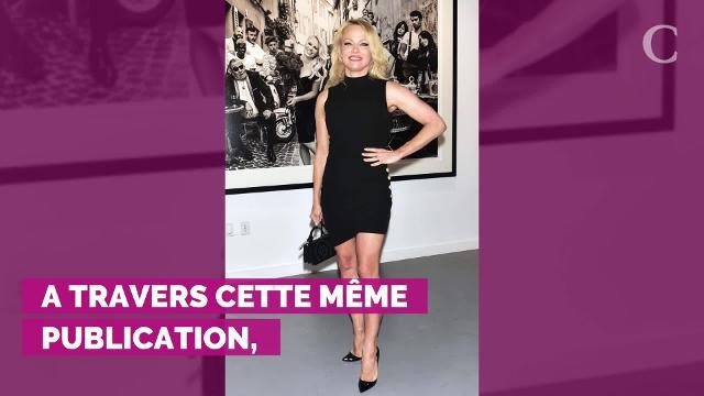 PHOTO. Pamela Anderson fête ses 52 ans : Maxime Dereymez lui a...