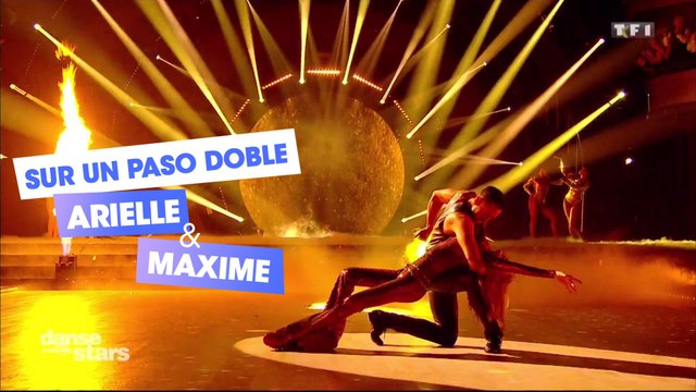 DALS S08 - Arielle Dombasle et Maxime Dereymez dansent un Paso Doble sur Makeba (Jain)