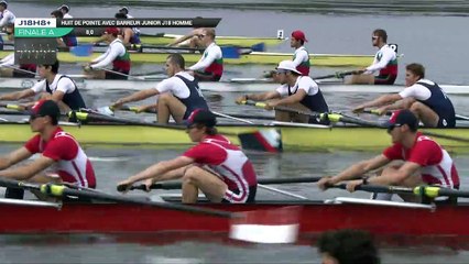 Championnat de France Junior Bateaux longs - Bourges 2019 - Finale du 8 barré hommes - J18H8+