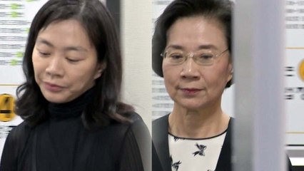'가사도우미 불법 고용' 이명희·조현아 징역형..."벌금형은 적합하지 않아" / YTN