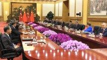 Cumhurbaşkanı Erdoğan, Çin Halk Cumhuriyeti Devlet Başkanı Şi Cinping ile görüştü - PEKİN