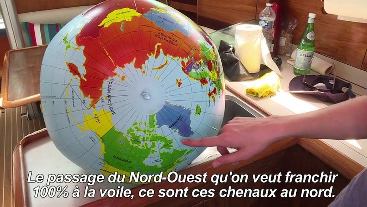 Un père et sa fille tentent le passage du Nord-Ouest à la voile