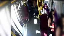 Halk otobüsündeki yankesicilik kamerada - BURSA
