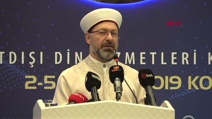 KONYA Diyanet İşleri Başkanı 'Onur Yürüyüşü' algı operasyonudur