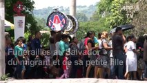 Salvador: proches et amis aux funérailles des migrants morts