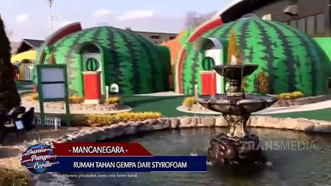 DUNIA PUNYA CERITA - Rumah Tahan Gempa Dari Styrofoam