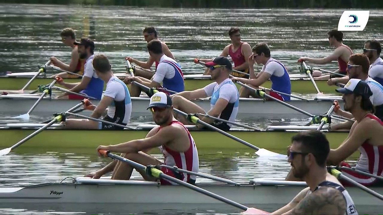 Championnat de France Sénior Bateaux longs Bourges 2019 - Finale du quatre de couple hommes-SH4x