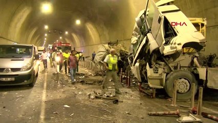 SABİHA GÖKÇEN TÜNEL YOLUNDA KAZA 2