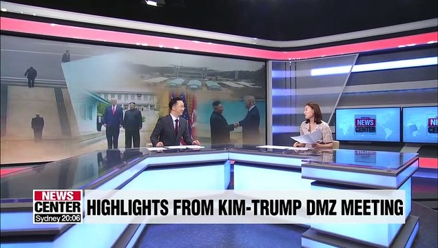 Highlights from Kim-Trump DMZ meeting