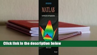 Full version  MATLAB: An Introduction with Applications  Review