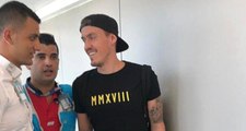 Fenerbahçe'nin yeni transferi Max Kruse İstanbul'a geldi