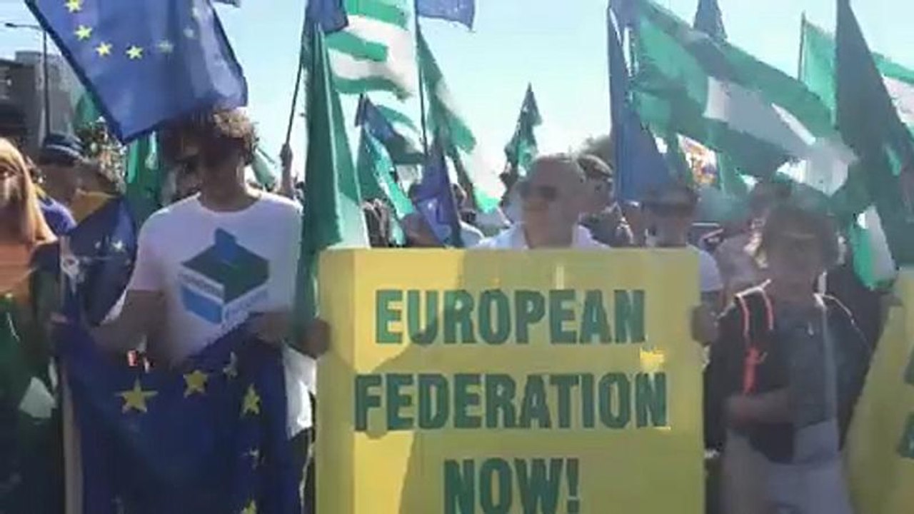 Proteste gegen Europa der Nationalstaaten