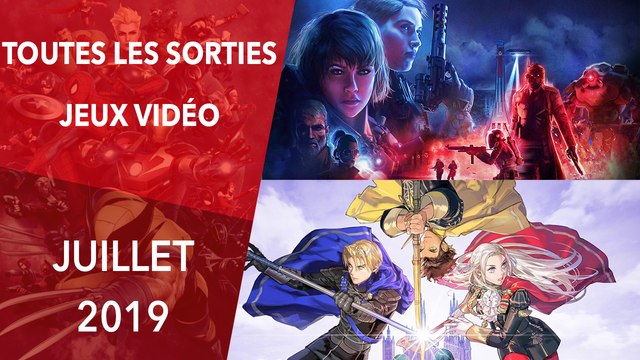 Les sorties jeux vidéo en juillet 2019