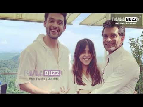 Ekta Kapoor, Parth Samthaan and Karan Singh Grover have fun in Switzerland