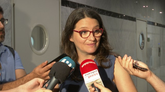 Oltra espera un acuerdo que permita la investidura de Sánchez