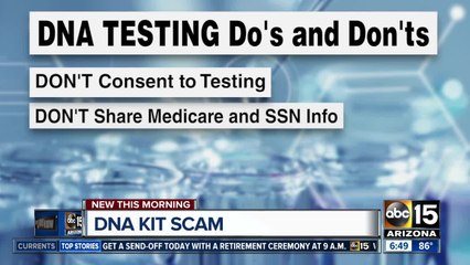DNA test kit scams