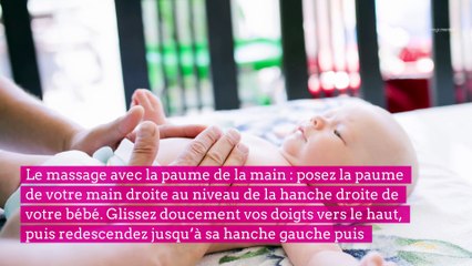 5 gestes anti-coliques de bébé