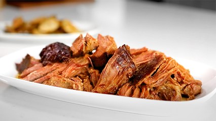 Jambon à l'érable et à la bière à la mijoteuse