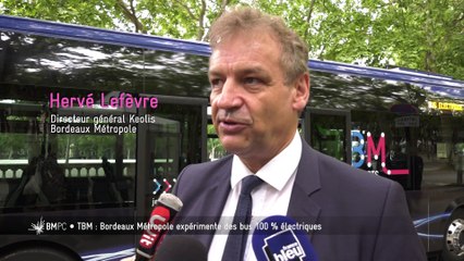 Bordeaux Métropole - Bus électriques