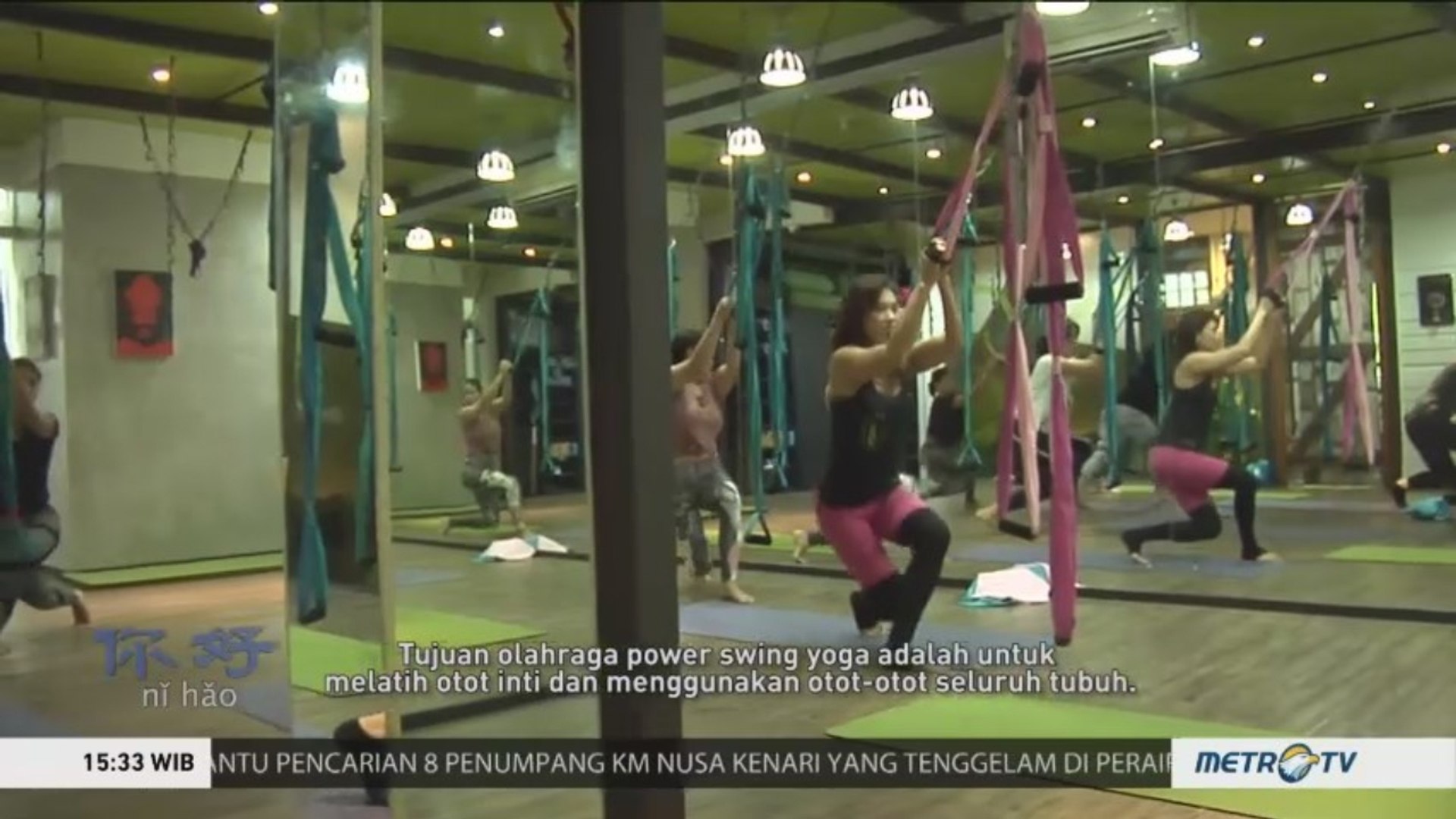 Sehatnya Ikut Olahraga Power Swing Yoga