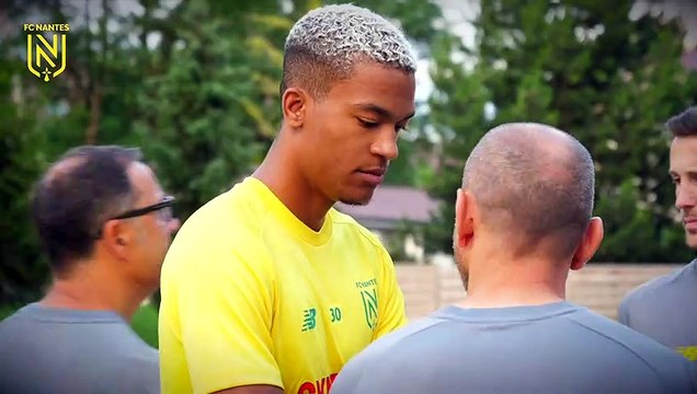 Les premiers pas d'Alban Lafont au FC Nantes