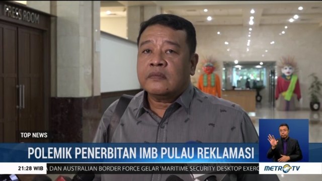 NasDem Usulkan Hak Interpelasi soal IMB Pulau Reklamasi
