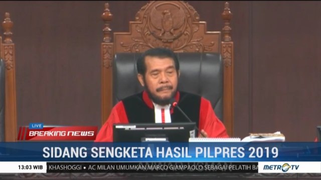 Sidang Sengketa Pilpres 2019 - Keterangan Saksi Ahli KPU (2)