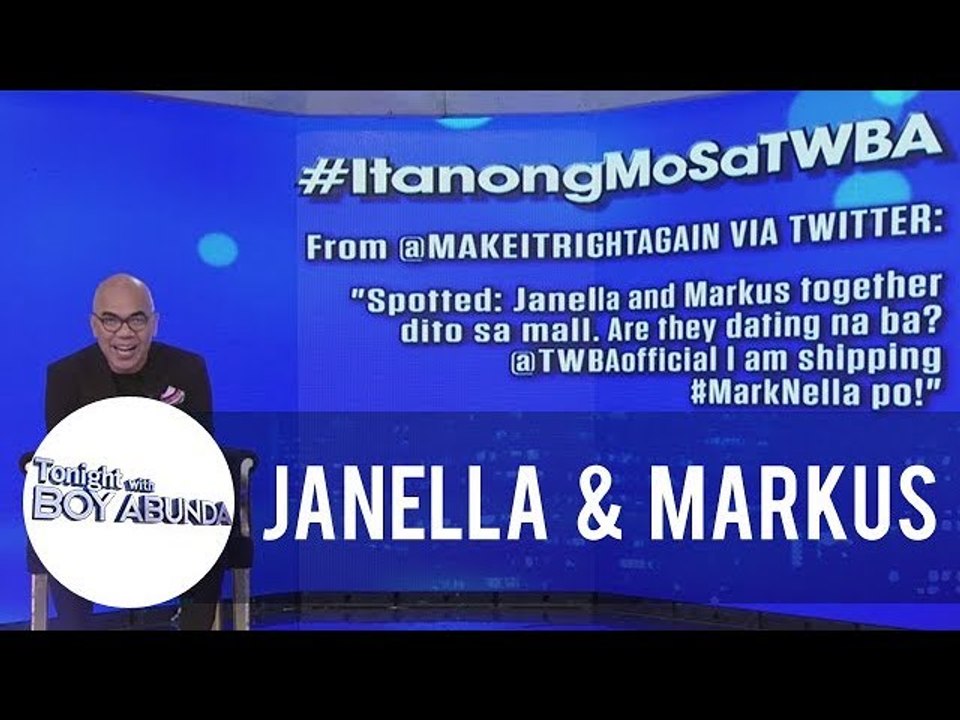 Tito Boy speaks about Janella and Markus' dating rumors | TWBA