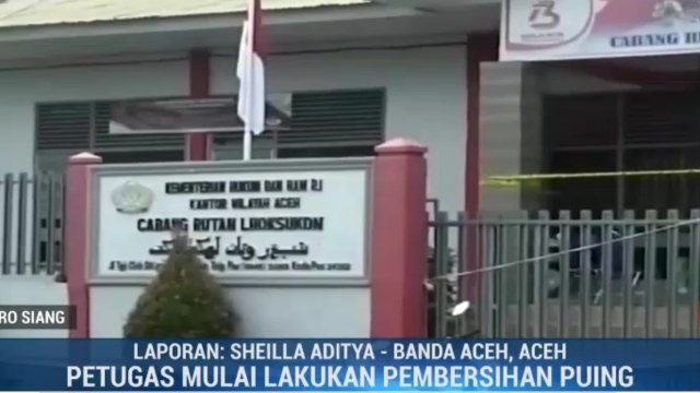 Polisi Tangkap 25 Napi Kabur saat Rusuh di Rutan Lhoksukon Aceh