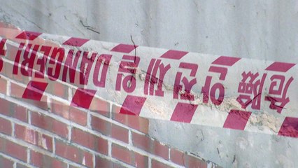 환경미화원 덮친 부산대 벽돌 외장재 '부실시공' / YTN