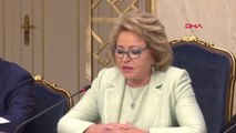 DHA DIŞ - Şentop, Rusya Federasyon Konseyi Başkanı Matviyenko ile ortak basın toplantısında konuştu