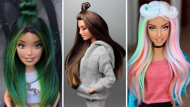 NEW Amazing Barbie Hair Transformations Best Hair for Dolls - video Dailymotion