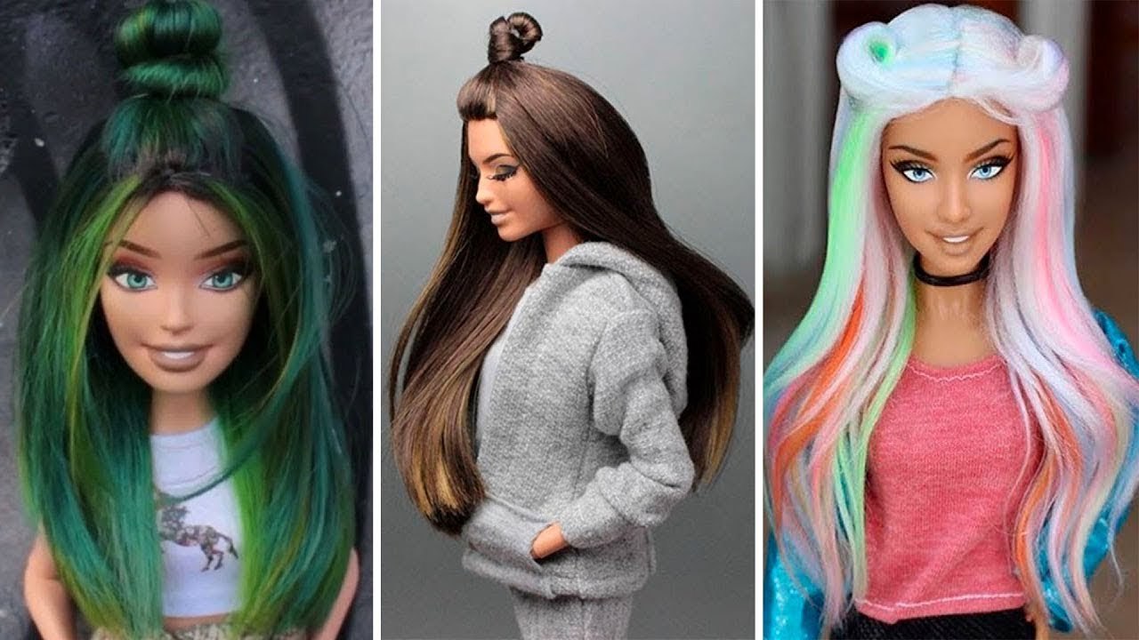 NEW Amazing Barbie Hair Transformations Best Hair for Barbie Dolls - video  Dailymotion