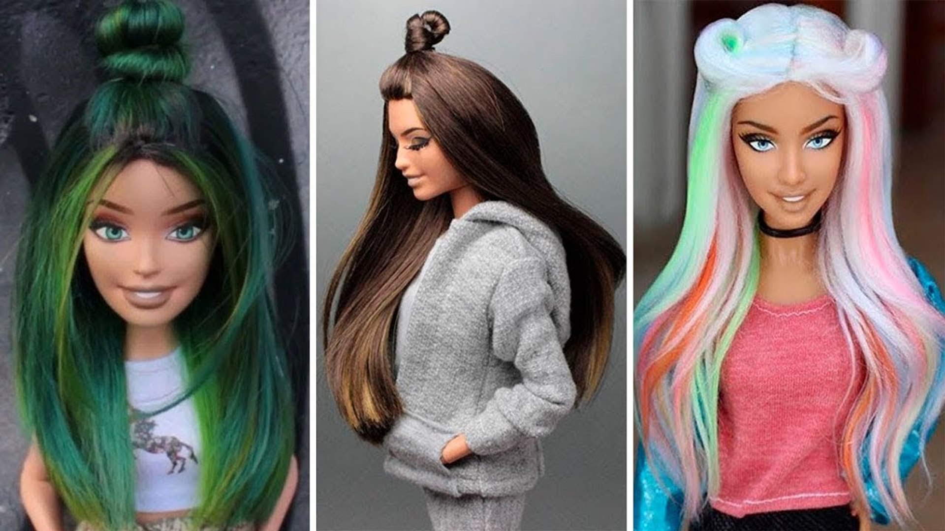 NEW Amazing Barbie Hair Transformations Best Hair for Barbie Dolls - video  Dailymotion