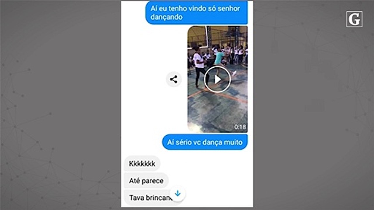 Conversas entre aluno e professor na Serra