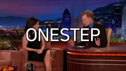 Julia louis 미셸 오바마를 만나다/ Julia louis met Michelle Obama/ conan o'brien