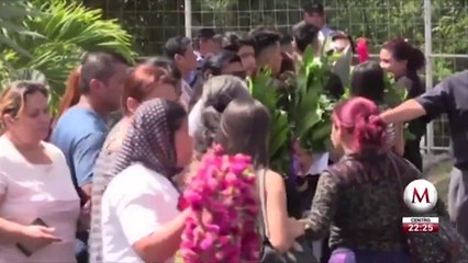 Sepultan en El Salvador a padre e hija ahogados en el Río Bravo