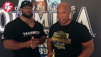 Shawn Ray Interviews Roelly Winklaar About the 2019 Olympia