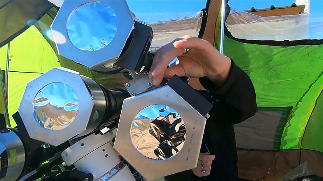 Budding astronomers flock to Chile for total solar eclipse