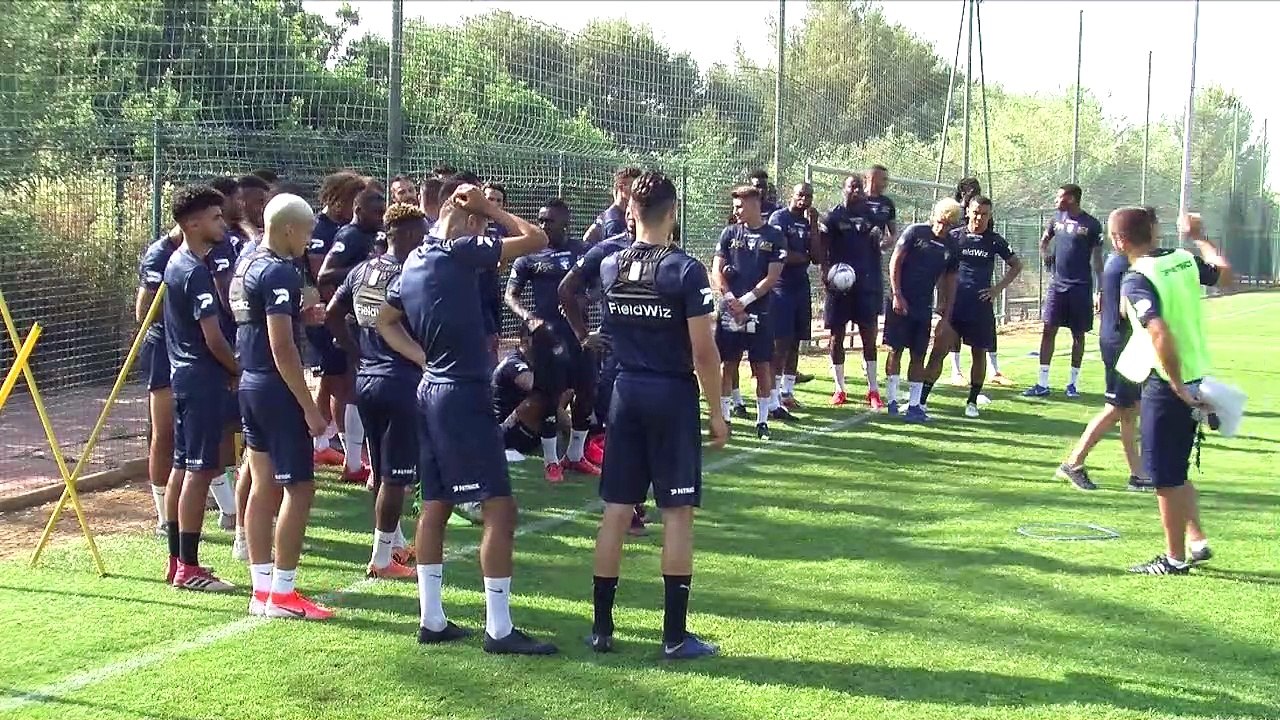 Le Sporting Toulon en ordre de marche