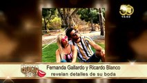 Ricardo Blaco le propuso matrimonio a Fernanda Gallardo