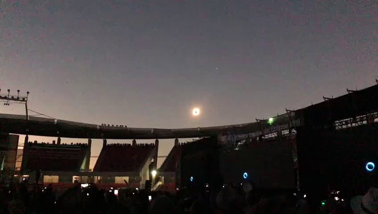 Eclipse de sol en Chile